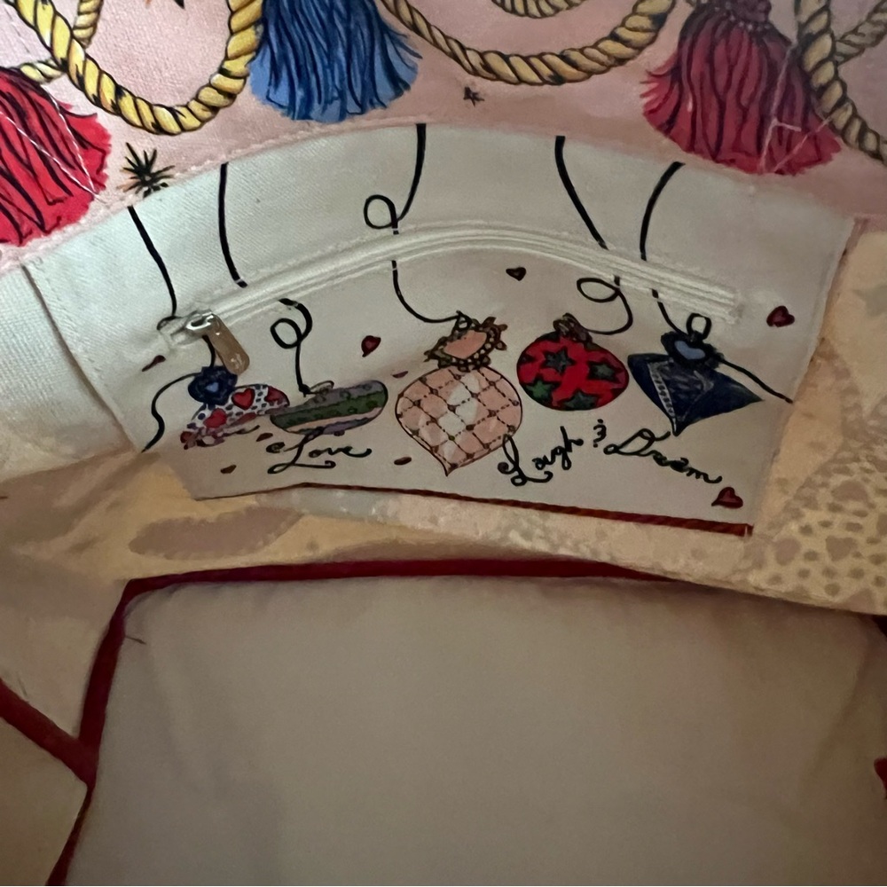 NWOT Brighton Celebrate Holiday Tote - Picture 6 of 7